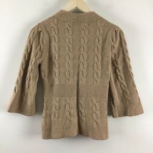 Anthropologie Sweaters - Anthropologie Lia Molly Cableknit Cardigan Anthropologie Sweaters - Anthropologie Lia Molly Cableknit Cardigan